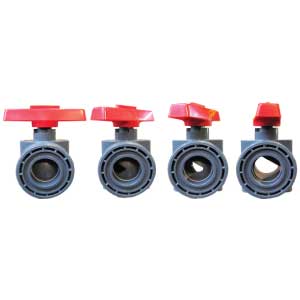 V-Ball Valve PVC CPVC