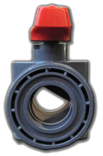 PVC V Ball Port Valve