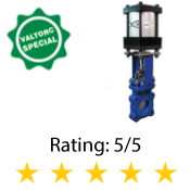Actuated Knife Gate Valve