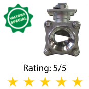 V Ball Valve Stainless Steel