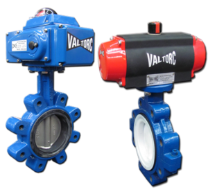 Actuated Butterfly Valves