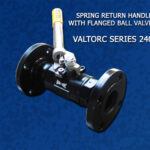 Spring Return Flanged Ball Valve