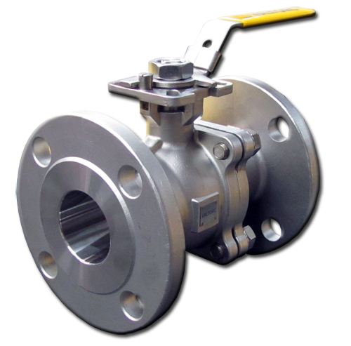 Flanged Ball Valve 180 Front Side Picture 1
