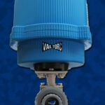 PVC V-Port Blue Cap