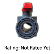 V Ball Valve PVC CPVC