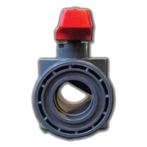 V-Ball Valve PVC CPVC