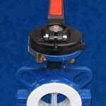 Teflon-Lined Butterfly Valve Wafer Lug Series 1900 Background