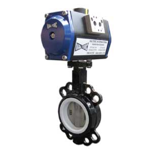 Industrial Split Body Butterfly Valve Series 1100